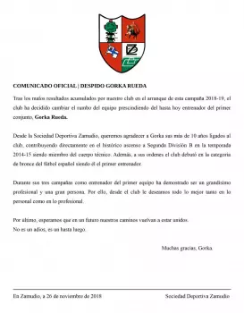 CESE GORKA RUEDA
27 de Noviembre de 2018