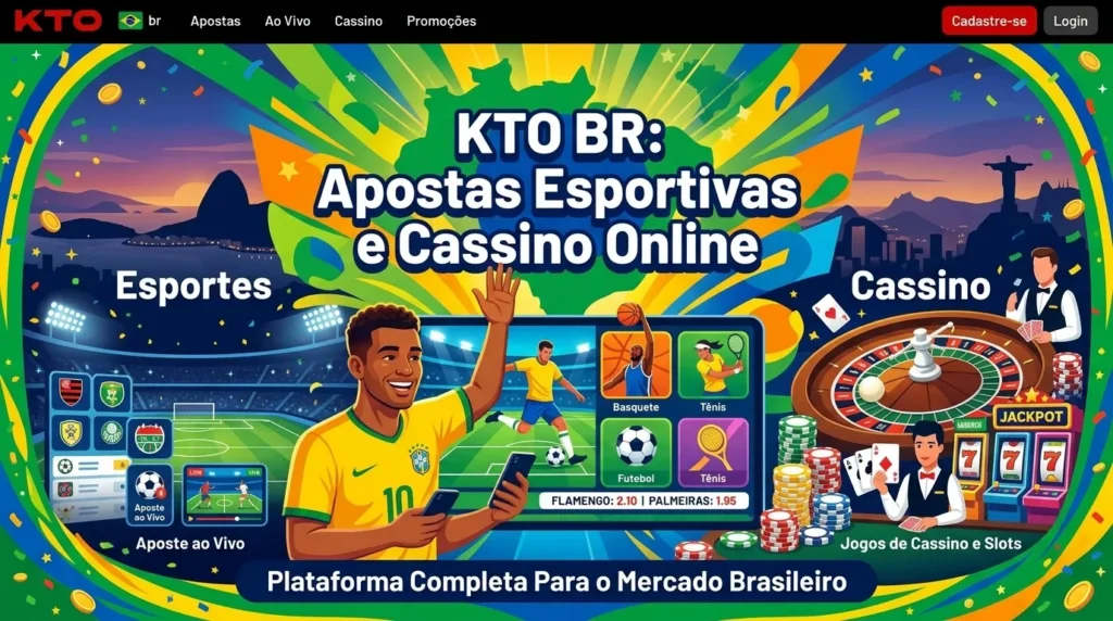 KTO BR: Apostas Esportivas e Cassino Online - Plataforma Completa Para o Mercado Brasileiro